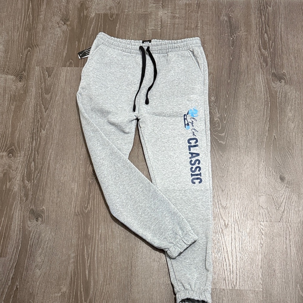 Burnside Women’s Heather Gray Joggers with “Cape Cod Classic” screen printed